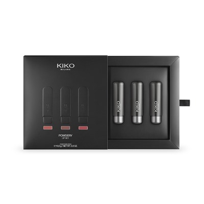 powdery lip set
