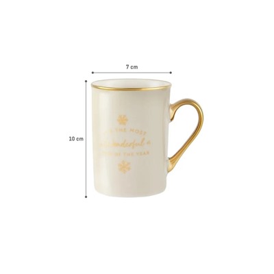 Reve Leila Kupa - Beyaz/Gold - 280 ml