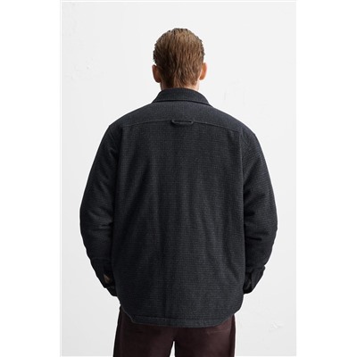 SOBRECAMISA ACOLCHADA BOLSILLOS