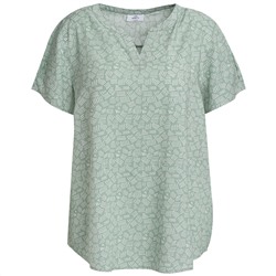 Damen Bluse mit Allover-Motiv