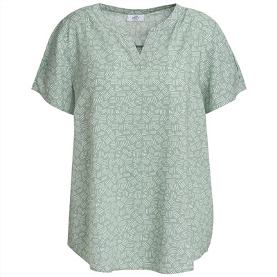 Damen Bluse mit Allover-Motiv