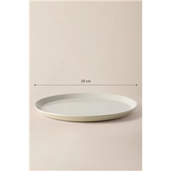 Bondy Servis Tabağı - Beyaz - 26 cm