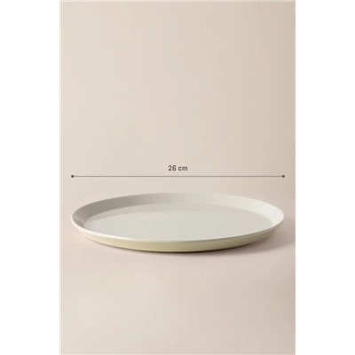 Bondy Servis Tabağı - Beyaz - 26 cm