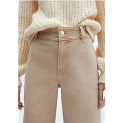 Jeans Catherin culotte tiro alto