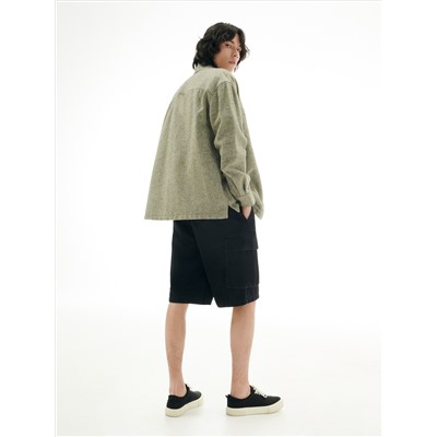 Cargo-Shorts aus Baumwolle