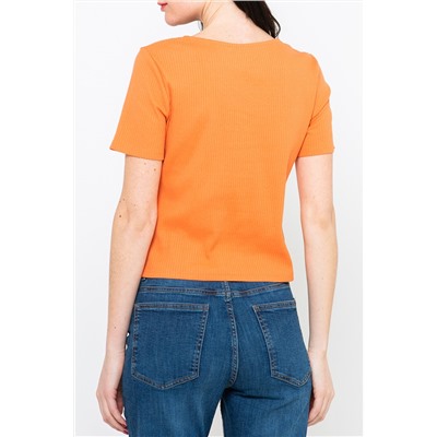 Camiseta Naranja claro
