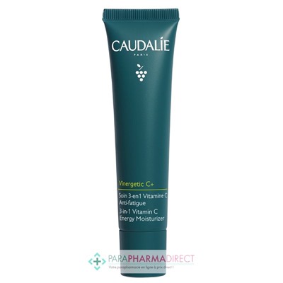 Caudalie Vinergetic C+ - Soin 3-en-1 Vitamine C Anti-Fatigue 40ml