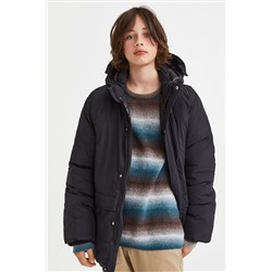 Wattierter Nylonparka
