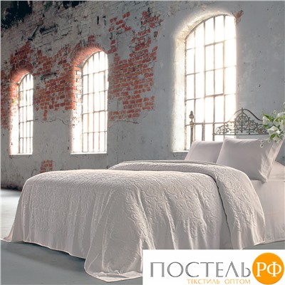 T1244T10007180 Tivolyo home BAROC покрывало белый 2 сп
