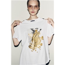 METALLIC T-SHIRT