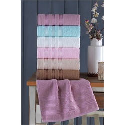 Binnur Home Stars 6'lı 40x70 Cm El & Yüz Havlu Seti 153-90-172