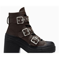 Chuck 70 De Luxe Heel Leather & Buckles