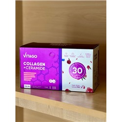 VITAGO Коллаген + церамиды COLLAGEN + CERAMIDE 30 ампул
