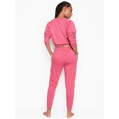 VICTORIA'S SECRET Cotton Fleece Mid Rise Jogger