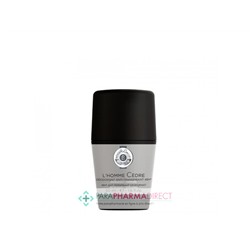 Roger & Gallet Homme Cèdre Déodorant Roll-on 48h Anti-Transpirant 50ml (Homme sport)