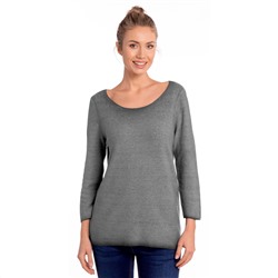 Damen Strickpullover mit Oil-Washed-Effekt