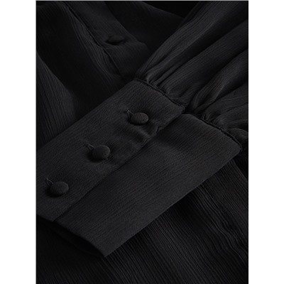 Bluse mit Bindedetail