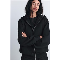 OVERSIZE ZIP-UP HOODIE