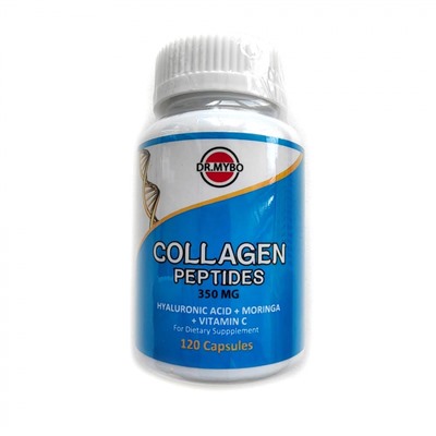 DR. MYBO Collagen peptides Пептиды коллагена с гиалуроновой кислотой 120кап