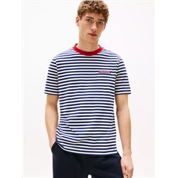 Monotype Logo Stripe T-Shirt