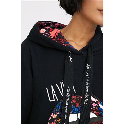 Sudadera felpa capucha