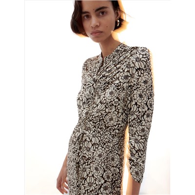 Kleid mit Blumendruck