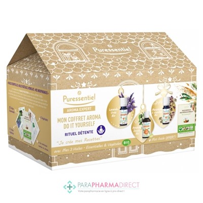Puressentiel Mon Coffret Aroma "Do It Yourself" - Rituel Détente + 1 Guide OFFERT