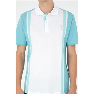 Erkek Regular Fit Polo Yaka Mint Tişört