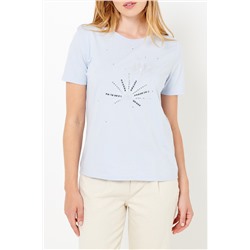 Camiseta Azul pastel