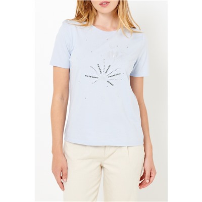Camiseta Azul pastel