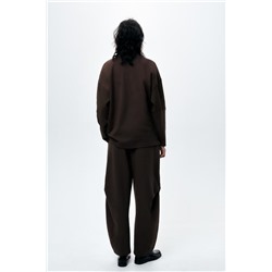 FEW ITEMS LEFT PLUSH JOGGER TROUSERS WITH PLEATS