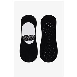 Penti, Lace Cross Siyah Beyaz ÇizgiliBabet Çorabı