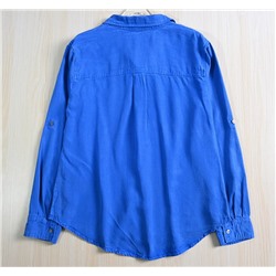 Рубашка Tencel Smooth Lapel с застежкой на пуговицы