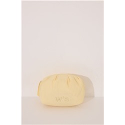 Neceser mediano nube nylon amarillo