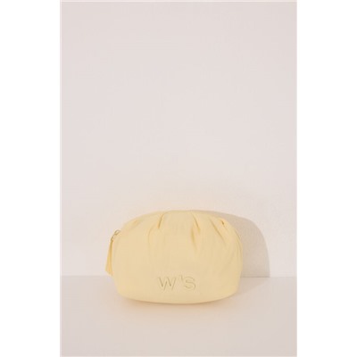 Neceser mediano nube nylon amarillo