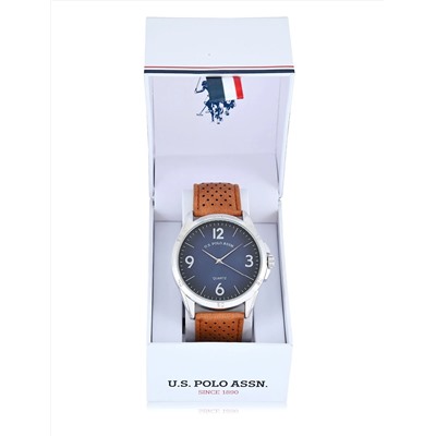 MENS CLASSIC BROWN STRAP WATCH