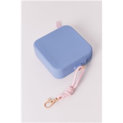Monedero azul rosa
