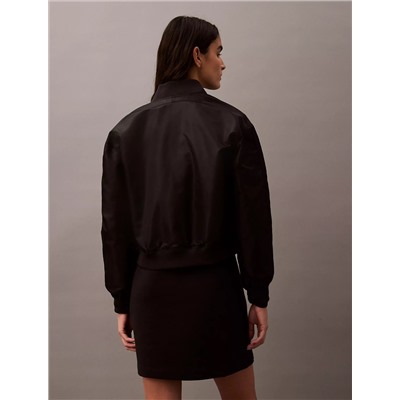 Nylon Bomber Jacket