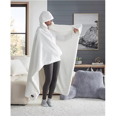 UGG® Avery Hooded Throw, 50" x 60"