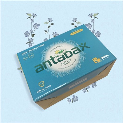 Детский стиральный порошок отбеливаюший Antabax 900гр.