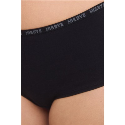 Pack 2 bragas bóxer negro, blanco