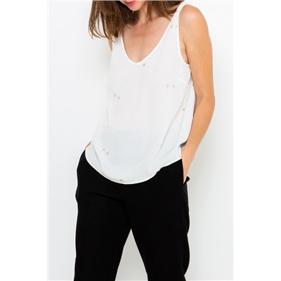 Camiseta de tirantes Blanco