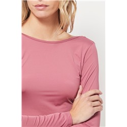Top crop Rosa viejo