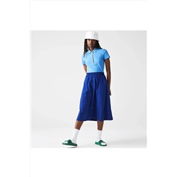 CERENCE AKÇA OKULCUNUZ Kadın Polo Yaka T-shirt KADINLACOSTE002