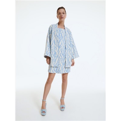 Gemusterter Kimono