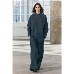 ZW COLLECTION WIDE-LEG MID-RISE JEANS