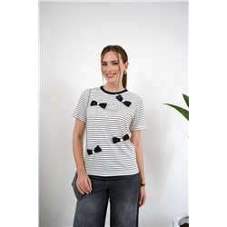 ТОПОВЫЕ ФУТБОЛКИ С 3D элементами  PREMIUM COTTON