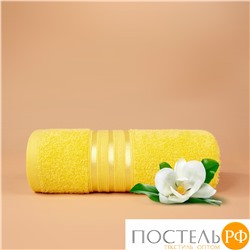 (1032) Полотенце (однотон) 50х80 см-5 шт Dome Harmonika Махра 440 г/м2 1032 Желтый