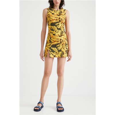 Vestido estampado mimosas