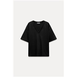 WASHED INTERLOCK T-SHIRT